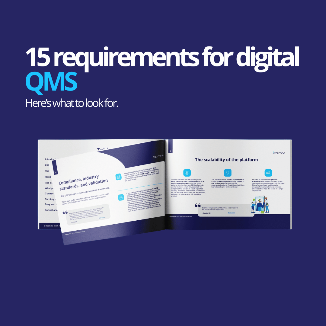Ebook 15 requirements for a solid digital QMS