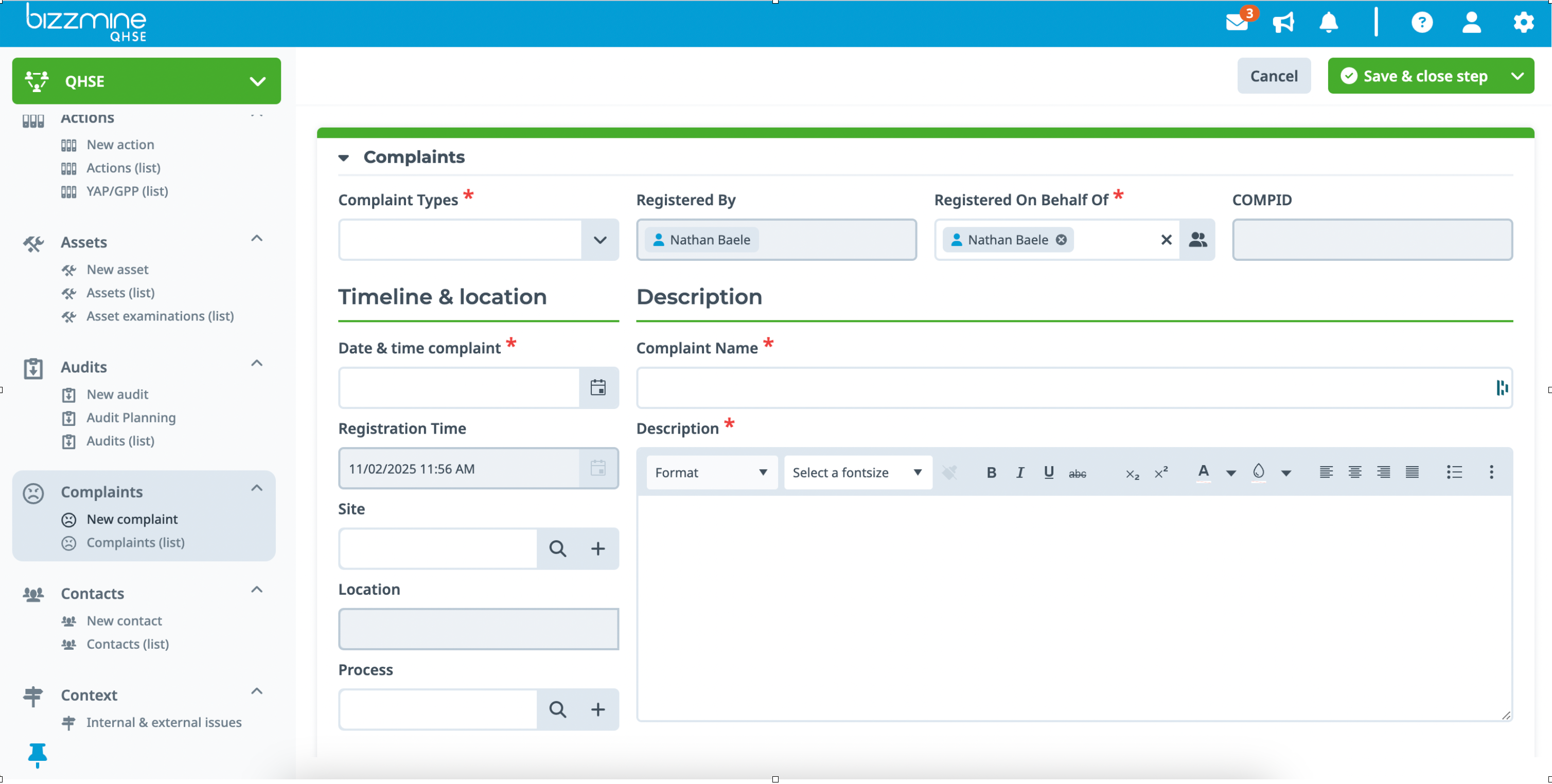 Screenshot-QHSE-Complaints1